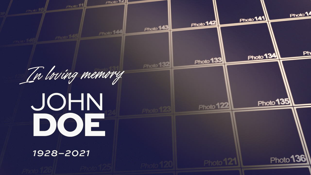 theme still; memorial videos